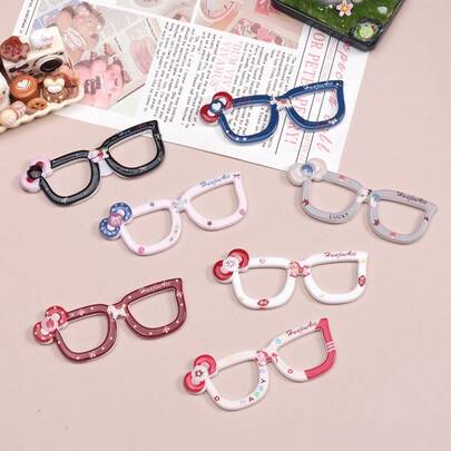 2 pezzi/5 pezzi/7 pezzi Carinissimi magneti per frigorifero in resina con fiocco, per superfici metalliche - Adesivi in resina dal forte potere di tenuta per decorazione di cucina e ufficio, idea regalo unica