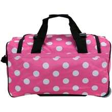 Rockland Bolsa de con ruedas, , 7.62, Bolsa de con ruedas(Rosado con puntos) - Tipo 14 - Ver 6
