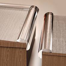 Guarnizione in silicone per porte e finestre, sigillante trasparente per il fondo della porta, striscia adesiva autoadesiva per isolamento acustico per porte in vetro e legno