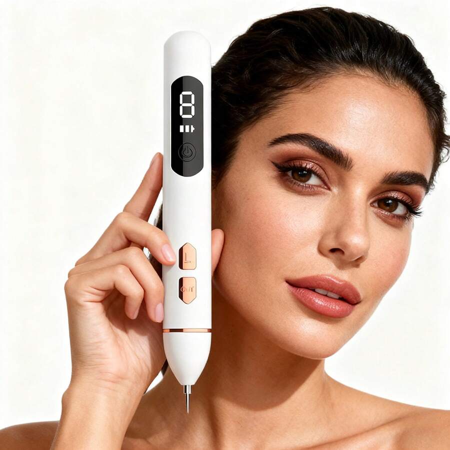 Facial Cleaning Tools - White - View 1