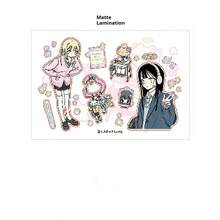 1pc - 2025 New - Line Study Room - Cat Director - ID Photo Girl High School Student - Anime Character Sticker - Phone Tablet Laptop Sticker - Planner Supplies - Decorative Sticker - Home Decor - Wall Decor - Cup Luggage Skateboard DIY Sticker - Stitch Toys Travel Toys Classroom Fidget Toys Mini Stuff Bath Toys Christmas Stationery Stress Ball - Birthday Gift - Christmas Gift - Christmas Eve Gift - Perfect Gift - Gift - Toys - Games