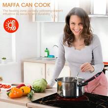 Large Induction Hob Protector Mat 52x78cm,Induction Hob Cover - Cooktop Scratch Protector - For Induction Stove,Multifunctional Silicone Mats - Black - View 5