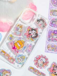 3D Stereo Modeling Shake Stickers, Shake-To-Relieve-Stress Stickers For Decorating Planners And Phone Cases. 3D Cute Candy-Style Stickers, 3D Cartoon Stickers, 3D Stickers For Valentine's Day Party Series, Student Rewards, Holiday Gifts, Cute DIY Phone Cases, Notebooks, Shake Stickers. 3D Embossed, Three-Dimensional Stickers Featuring Various Animals And Cartoon Designs, Reusable Plastic Stickers, Suitable For Crafts, Notebooks, Phone Accessories, Manuals, Diary Marking, Smooth Surface, Notebook Decoration, Fun Designs, And Durable Adhesive.