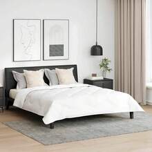 Edredón Larryhot con funda de almohadas, 3 piezas, microfibra blanca, bonito y práctico - Blanco - Ver 1