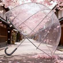 Totes Bubble Rain Umbrella - Clear - View 1
