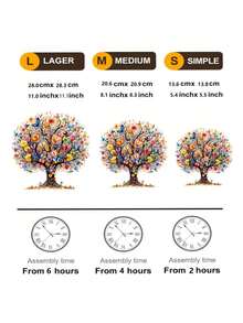 生命之树木制拼图，独特不对称动物形状木制拼图，休闲玩具，手工装饰品，适合作为生日或节日礼物送给朋友，木制工艺品，成人拼图，3D 金属拼图，成人玩具，500 片拼图，成人拼图书，成人拼图，木制拼图，拼图 500，成人玩具，1000 拼图，科学套件