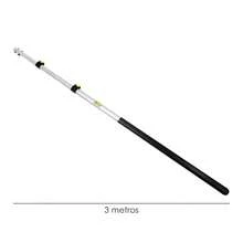 Asta in alluminio per  WOLFPACK PROFESSIONAL LINE 08260987 1+1+1 metri. - Bianco - Visualizzare 2