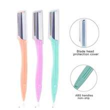 Eyebrow Razor 9 Pack Precision Facial Hair Trimmer For Women Eyebrow Shaper Facial Razor For Men - Multicolor - View 2