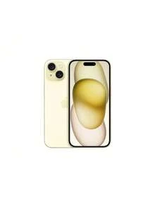 Apple iPhone 15 128 GB 5G Dual SIM Dual Standby Chip A16 Bionic Rendimiento Puerto USB-C Iluminación vertical (versión china, sin eSIM) Amarillo