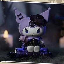 Sanrio Kuromi Werwolf Mörder Serie Figur Blindbox, 8 reguläre Modelle + 1 verstecktes Modell, mit dunklem Design, geeignet für Schreibtisch Dekoration und Sammlung, oder als Geburtstagsgeschenk