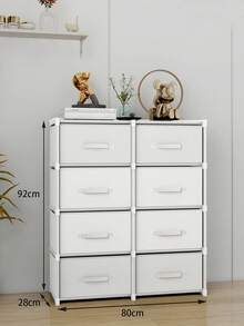 Multifunktionaler tragbarer Würfel Aufbewahrungsschrank mit Schubladen, staubdichter Kleiderschrank, Regale, Schuhregal, freistehende Vitrine, einfache Montage, Bodenspeicherregal, Bücherorganizer für Schlafzimmer, Wohnzimmer, Küche, Büro, Ferienlagerung, Valentinstag Geschenk