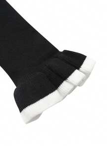 Elegancka i charakterystyczna długa sukienka w stylu francuskim z okrągłym dekoltem, odpowiednia na Boże Narodzenie, Święto Dziękczynienia, Nowy Rok i inne święta; jesienno-zimowa sukienka sweterkowa z długim rękawem w bloki kolorów, prosta i charakterystyczna sukienka imprezowa