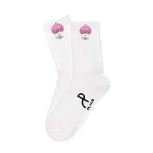 1 paio di calzini divertenti e allegri da uomo e donna, adatti per primavera, estate, autunno e inverno, idea regalo (stile casuale) - Multicolore - Visualizzare 2