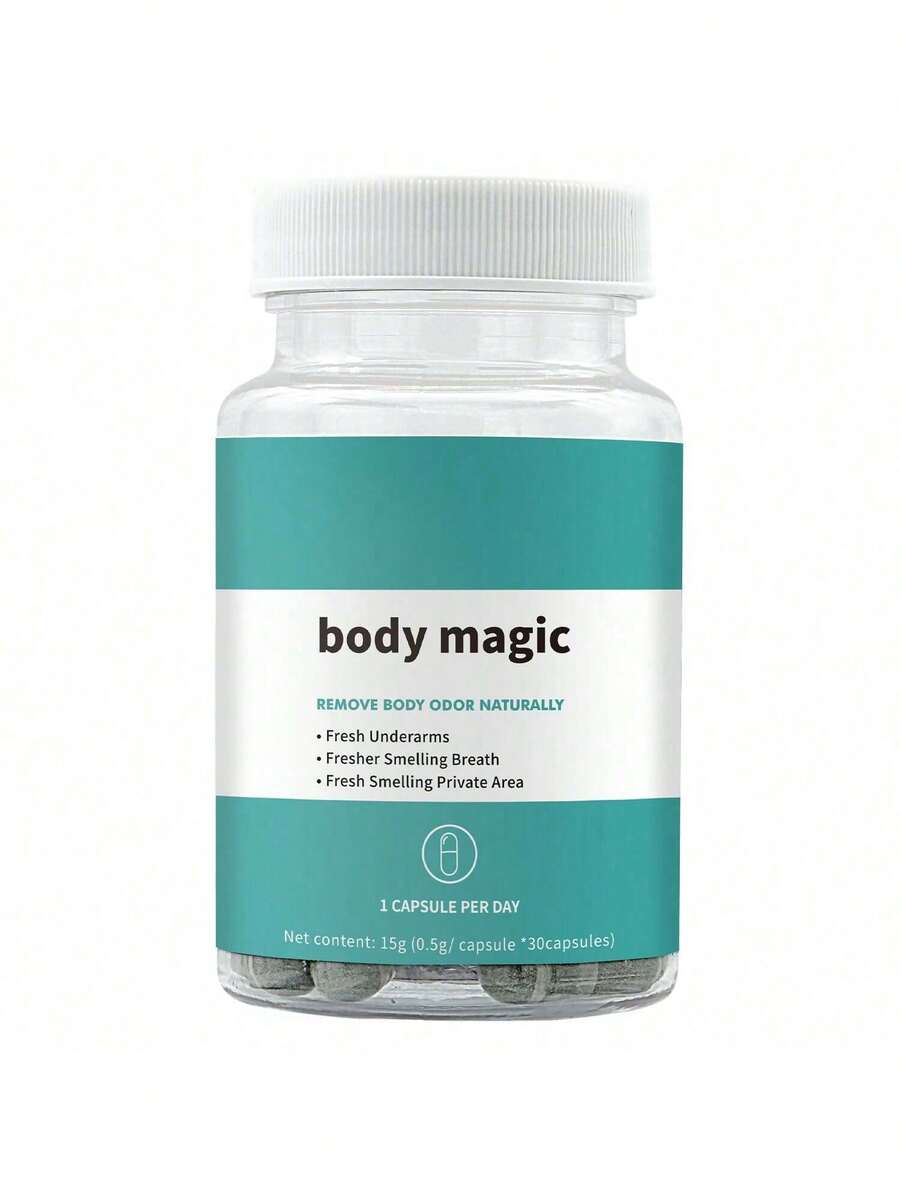 Chlorophyll Capsules - 30 Vegan Capsules For Detox, Digestion, Gut Health, Skin Support, And Oily Skin - Natural Energy Booster - Khác - Xem 1
