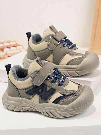 Fashionable Baby Sneakers, Thick & Warm, Round Toe Design With Anti-Collision, Durable & High Cost-Performance