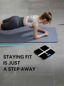 Pèse-personne électronique haute précision, pèse-personne 396 lb, pèse-personne de salle de bain extra large avec écran LCD HD et affichage de la température (commutable entre kg et livres), convient pour la maison, le gymnase, la chambre à coucher, les lieux extérieurs