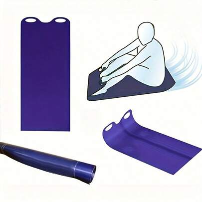 Handle Ski Pads, Outdoor Freestyle Ski Grass Ice Sliding Pads, Suitable For Slopes, Beaches And Lawns - Portable Random Color