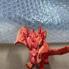 20 piezas Alas de dragón articuladas impresas en 3D, huevo de dragón, figura de dragón - Regalo de cumpleaños, regalo de Navidad, regalo festivo - Multicolor - Ver 12