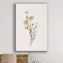 Framed  Wildflower Wall Canvas Art, Wildflower  Wall Art, Wild Flower   Botanical  Print, Farmhouse Home Decor Christmas Wall Art - Đóng khung - Xem 3