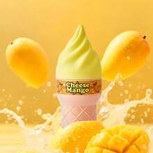 100ml Ice Cream Shap Fragrance, Women's Fragrance, Limited Edition Aromatherapy Indoor, Outdoor Air Freshener Fragrance, With Long-Lasting Natural Freshness And Charming Essentials, Release The Elegant Geneiro Vanilla Coconut Blossom Fruity Citrus Wood Aquatic Ocean Sea Scent, Suitable For Dates, Parties, Parties, Travel, Vacations, Families, Hotels, Offices, Ideal Christmas Gifts For Family, Relatives And Friends