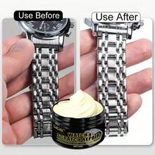 Watch Polishing Paste With Screen Scratch Repair, Metal Frame Renewal Cream, Deoxidation, Restore Luster, Metal Jewelry, Watch Band Scratch Polishing And Repair Paste, Stainless Steel Surface Scratch Repair - 1 Piece + Sponge - View 2