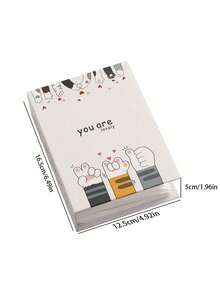 ألبوم صور مقاس 6 بوصة ل- 100 صورة - مصنوع من الورق، دفتر ذكريات مستطيل للمناسبات الخاصة بالأطفال، أعياد الزواج، العطلات - هدية مثالية للأصدقاء والعائلة