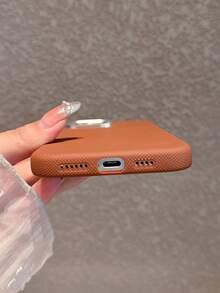 优雅皮革纹理橙色手机壳适用于 17 Pro Max/17 Pro/17 Air/17/16 Pro Max/16/16 Pro/16 Plus/15/15 Pro Max/15 Pro/15 Plus/11/12/13/14 Pro Max/12 Pro/12 Pro Max/13 Pro/13 Pro Max/14 Pro/14 Pro Max/14 Plus，软壳 - 橙色-新升級版 - 查看 8