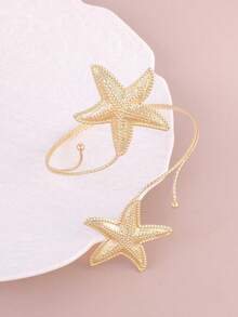 1件装女士沙滩海星臂环饰品，夏季 - 海星臂環 - 查看 3