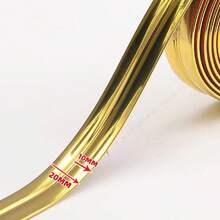 Benzi decorative autoadezive din PVC de 196,85 inci, tapet lavabil cu model de forme și dungi, potrivire aleatorie, pentru borduri de perete, uși, ferestre