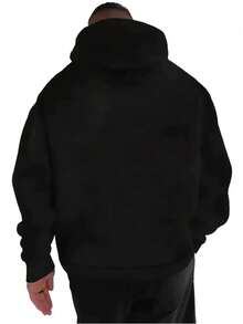 Sudadera con capucha para hombres I Really Love Dorm Floor, Okay - Eslogan humorístico de la vida en el dormitorio, bolsillo canguro, sudadera casual de manga larga, adecuada para jóvenes y estudiantes, esencial para el dormitorio lavable enáquina - Negro - Ver 3
