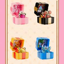 Miniso Princess Jewel Box Blind Box: Mixed Materials, Various Linings, Classic IP Elements, Dual Purpose For Storage & Display (1 PC Random Delivery) - Multicolor - View 3