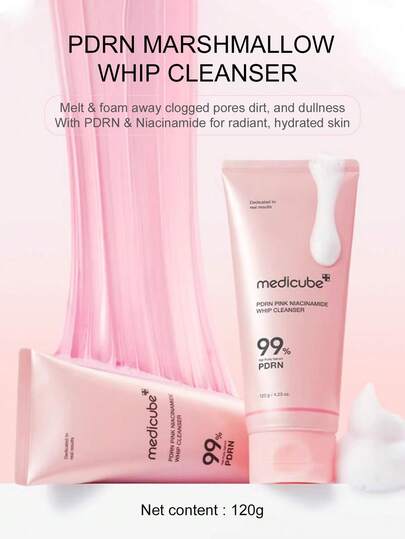  Medicube 零泡沫洁面乳适用于敏感肌肤 - 控制皮脂、保持水分平衡、收缩毛孔 | 韩国护肤品 120g