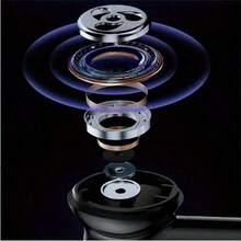 TWS 真无线蓝牙耳机，入耳式耳机 - 配备充电盒，超长续航，快速自动配对，兼容 iOS 和安卓系统 - 是健身、通勤、办公和旅行的理想之选 - 白色 - 查看 4