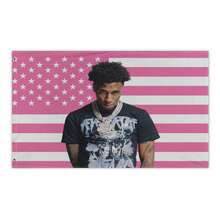 Youngboy Never Broke Again American Flag 3*5FT, Youngboy Concert Flag, Youngboy Rapper Banner, Hip Hop Poster,2025 Youngboy Bedroom Party Decorations College Dorm Decor - 白色 - 查看 2