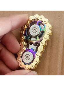 2025 新品上市 - 机械爱好者必备，金属机械减压指链，齿轮造型，生日礼物 - 节日礼物 - 圣诞礼物 - 完美礼物 - 彩色 - 查看 6