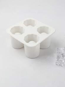 1入組冰杯模具，DIY中空冰塊製作工具，為美式酒吧打造創意冰瀑 - 黑色 - 查看 11