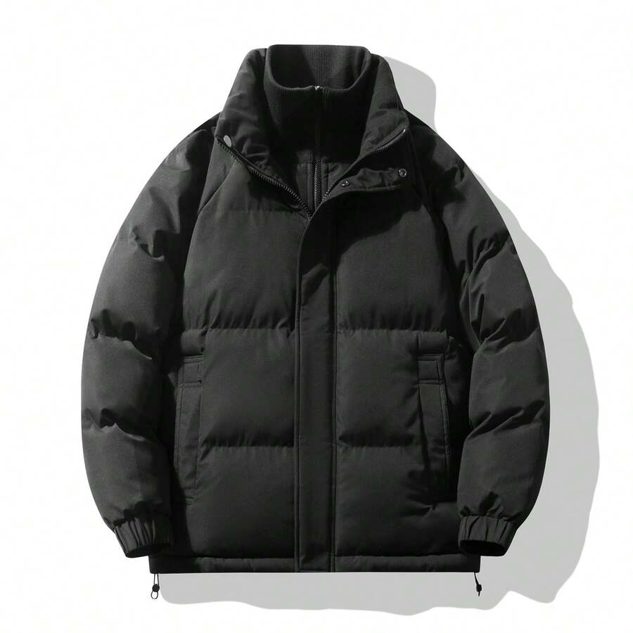 Women Outdoor Winter Coats - Black - View 1