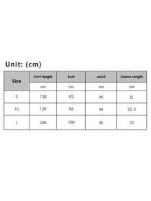 Women's Christmas Plaid Maxi Dress Lapel Collar Short Puff Sleeve Button Down Belted A-Line Dress Fall Winter Party Holiday Clothes - 黑色 - 查看 8