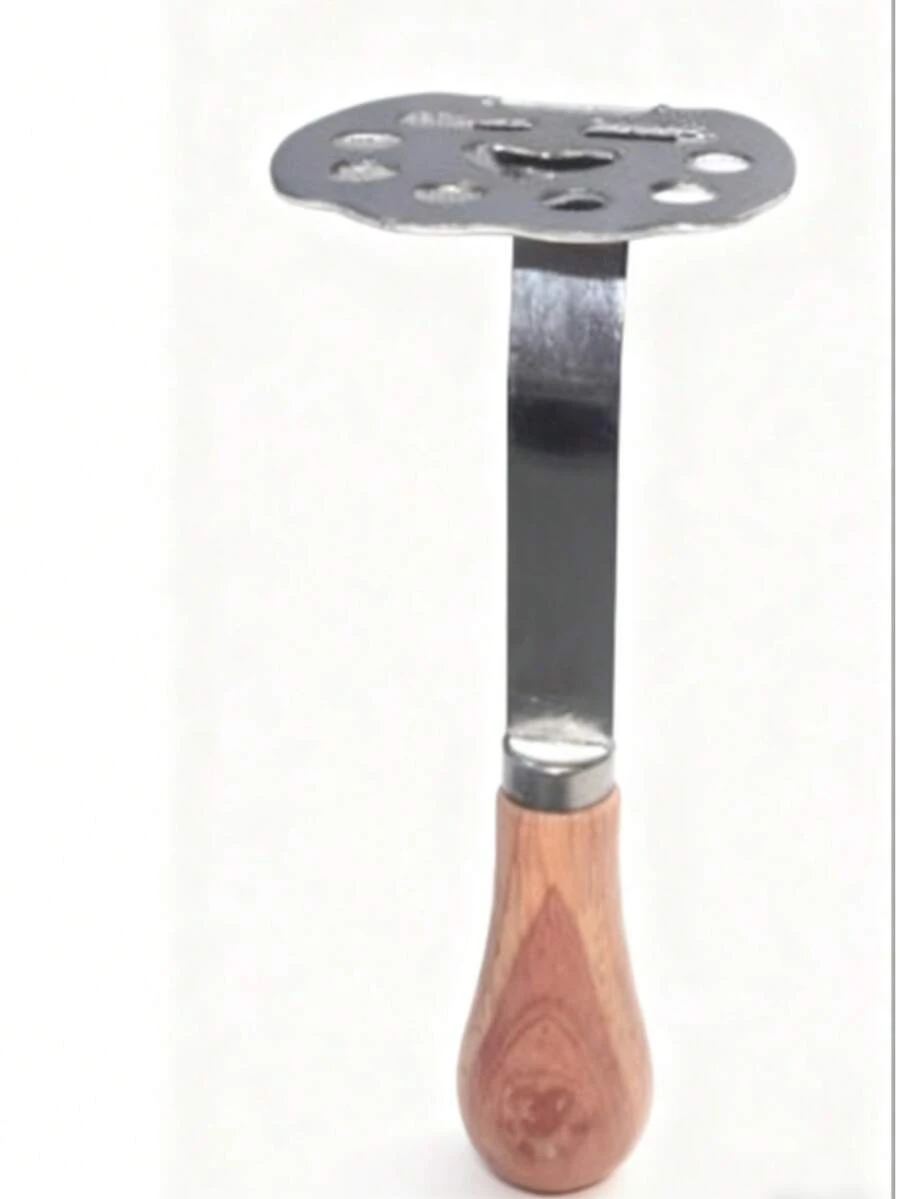 1 件土豆压实魔术工具，不锈钢土壤压实装置，非常适合制作土豆泥和紫薯泥，适合作为辅食；材料。