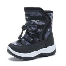 Boys' Snow Boots, Boys' Outdoor Shoes, Boys' Fashion Shoes, Boys' Shoes, Girls' Snow Boots, Boys' Snow Boots, Girls' Snow Boots - Black - View 7