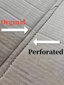 单件装纸板打孔器，适用于DIY工艺品、艺术项目、卡片制作和纸箱改造。便携式精密工具，可均匀地在纸板上压痕和折叠，设计便捷 | 坚固的手柄，可用作纸艺打孔器。