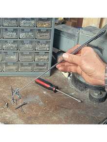 Telescoping Magnetic Pick-Up Tool With Pocket Clip – 24 Inch Extendable Retrieving Magnet, Strong Magnet Grabber Tool For Mechanic, Handyman, Workshop & Garage Use, Perfect Gift For Men & Fathers - Multicolor - View 10