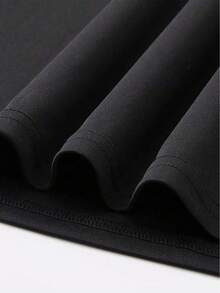 100% Cotton Summer T-Shirt For Men And Women, New Short-Sleeved Design With A Cool Print - 黑色 - 查看 7