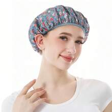 1 pieza Gorro de chef unisex, accesorio de cocina cómodo y duradero - Gorra elástica a prueba de polvo, adecuado para panaderos y profesionales de cocina - Diseño de una sola pieza de moda, se ajusta a todos los tamaños