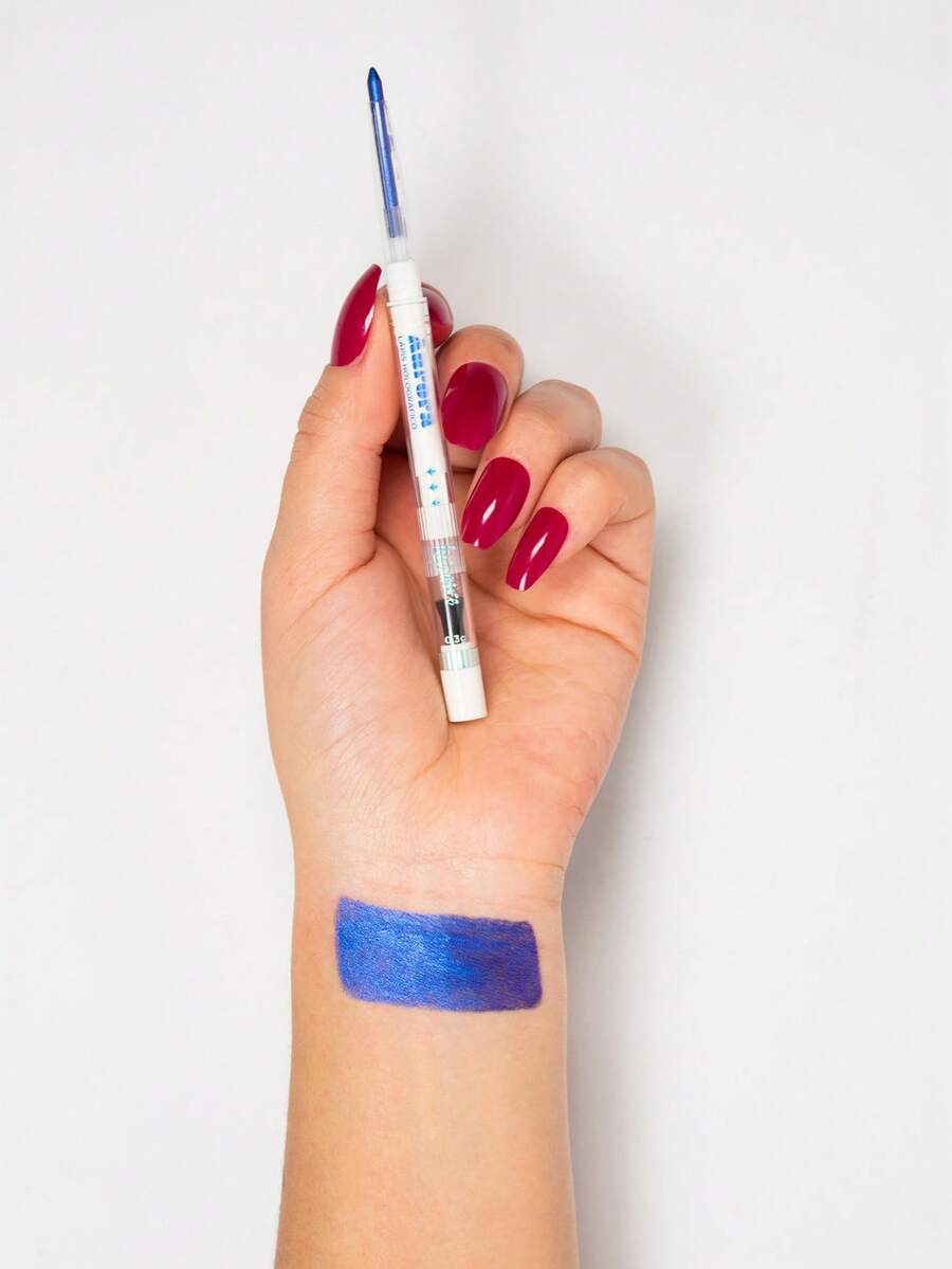 Holographic Glitter Eyeliner Pencil With Pigmentation And Easy Blending - Aurora Line By Luisance - 紫色 - 查看 1