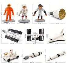 Hand-Painted Ancient Egypt Mini Figurines - Astronautics & Space Exploration Toy Statues Science Simulated Models Educational Playset - Realistic World Iconic Landmarks Architecture Buildings Kit - Human Body Model 3D Body Parts Anatomy Learning Toys For Kids, Perfect Cupcake Toppers Ornaments Party Favors Es Safari Solid Toy Figures Birthday Christmas Ideal Gifts For Boys & Girls - Multicolor - View 13