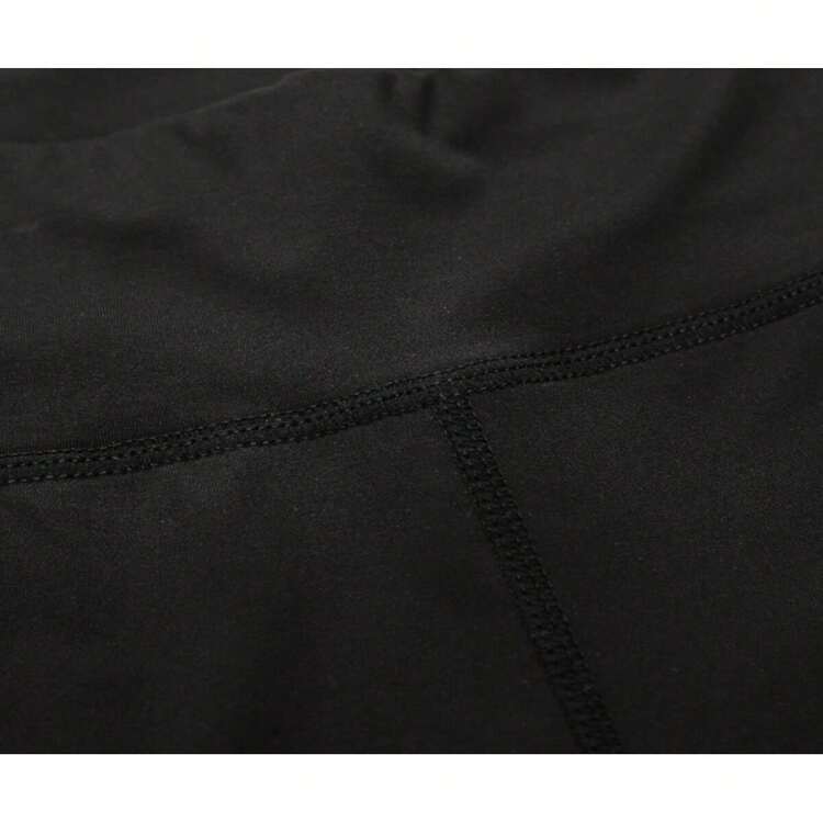 Decole Black Fitness Gym Shorts With Side Pockets, Suplex Blackout, Medium Compression - màu đen - Xem 7