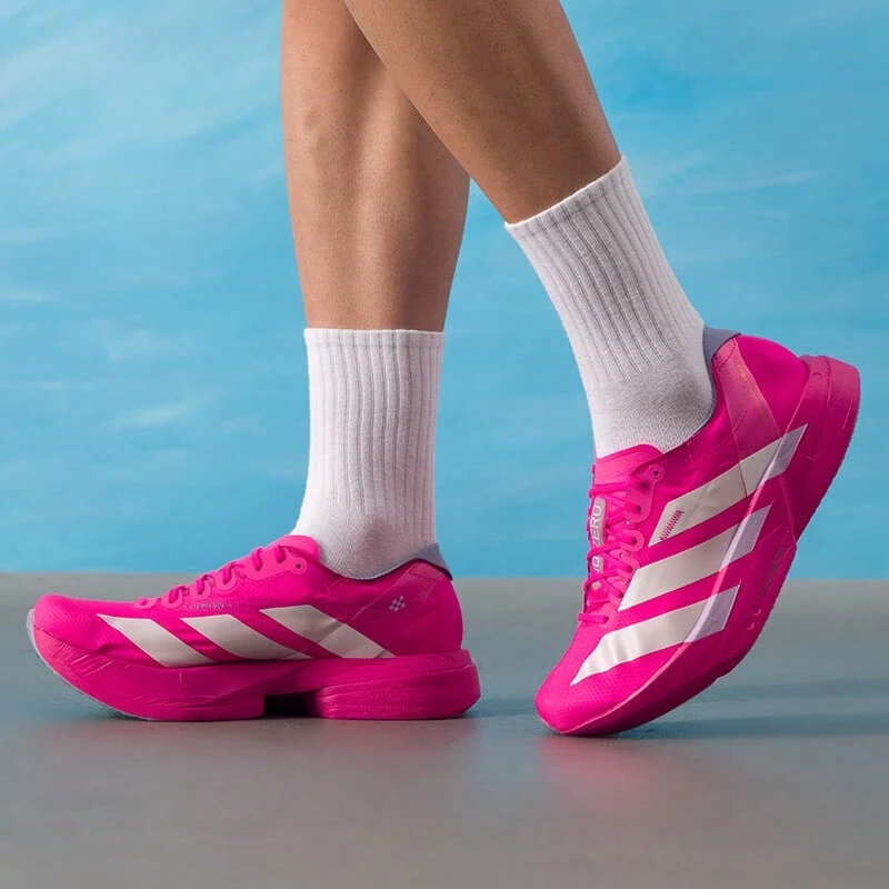 Adidas Men's 2026 New ADIZERO ADIOS PRO 4 Running Shoes, Stable Rebound ...