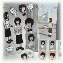 1pc - 2025 New Arrival - Japanese Aesthetic Glitter Stickers - Manga Y2K Cute Girl - Phone, Tablet, Laptop Stickers - Guitar Boy Stickers - Scrapbooking Materials - DIY Collage - Home Decor - Water Bottle, Luggage, Skateboard DIY Stickers - Wall Decor - Stitch Toys, Travel Toys, Classroom Fidget Toys, Mini Stuff, Bath Toys, Christmas Stationery, Stress Ball - Birthday Gift, Christmas Gift, Christmas Eve Gift, Perfect Gift, Gifts, Toys, Games - Multicolor - View 5