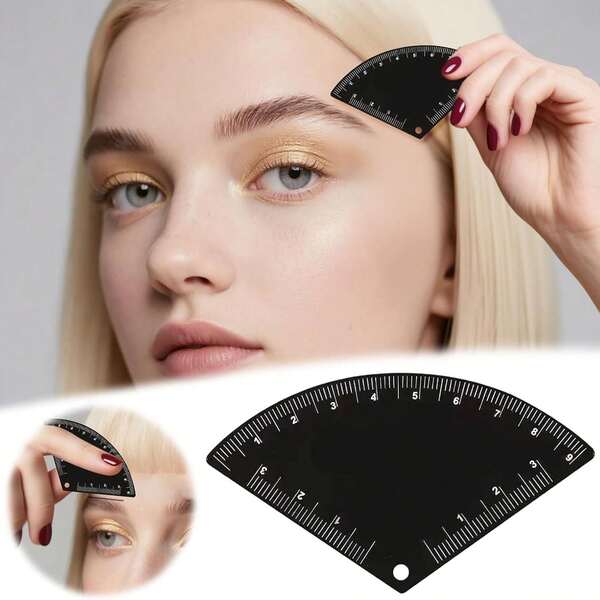 Drawing Eyebrow Design Ruler Microblading Mapping Tool Shaping Permanent Makeup Drawing Guide Ruler Tattoo Supplies Reuse